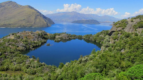 Visit the Lake Within a Lake on Mou Waho Island